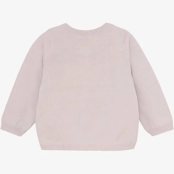 Fixoni Beige Cardigan with Shell Design - Picture 4 of 7